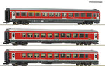 Roco 6200096 HO Gauge DBAG RE Abvmsz/Bpmz MUC-NBG Coach Set (3) VI