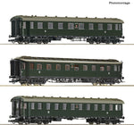 Roco 6200112 HO Gauge PKP Bhxz/Chxz Express Coach Set (3) III