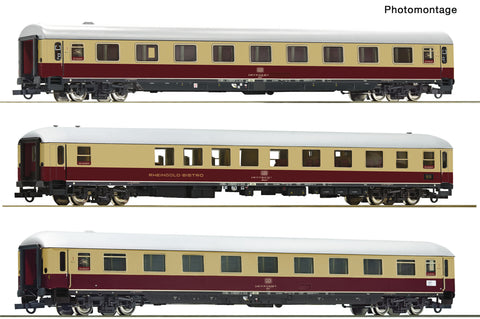 Roco 6200122 HO Gauge AKE-Rheingold Coach Set 3 (3) VI