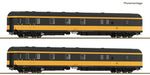 Roco 6210188 HO Gauge OBB Post-m Postal Coach Set (2) V (DCC-Fitted)