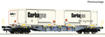 Roco 6600122 HO Gauge SBB Cargo Sgnss Flat Wagon w/Carbagas Container Load VI
