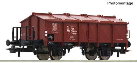 Roco 6600175 HO Gauge PKP Tk Hinged Lid Wagon IV