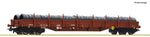 Roco 6600183 HO Gauge CD Cargo Res Bogie Stake Wagon w/Wire Reel Load V