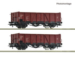 Roco 6600194 HO Gauge DR El-u Open Wagon Set (2) IV