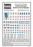Sankey Scenics SC2 N Gauge Traffic Calming and Speed Signage