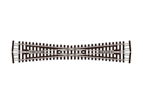 Peco SL-394F N Gauge Long Crossing Insulfrog Code 55 Finescale