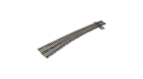 Peco SL-E8377 HO Gauge Code 83 No 7 L/H Electrofrog Curved Turnout