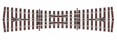 Peco SL-U1190 OO Gauge Code 75 Unifrog Bullhead Double Slip