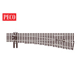 Peco SL-U8361 HO Gauge Code 83 No 6 R/H Unifrog Turnout