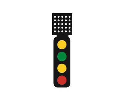 Train-Tech DS5T OO Gauge DCC Signal (Theatre Indicator) 4 Aspect Outer Distant