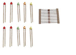 Train-Tech LED10 LED Pack Assorted Colour Subminiatures (10)