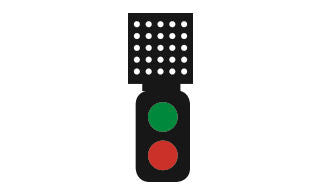 Train-Tech SK2T OO Gauge Signal Kit (Theatre Indicator) 2 Aspect Home