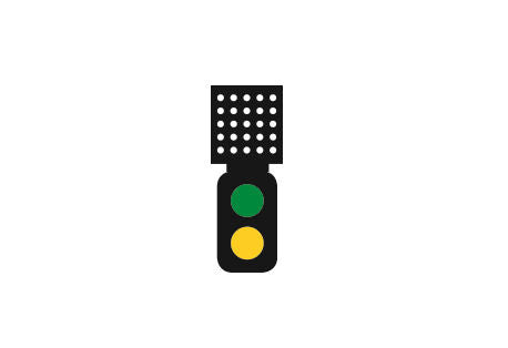 Train-Tech SK3T OO Gauge Signal Kit (Theatre Indicator) 2 Aspect Distant