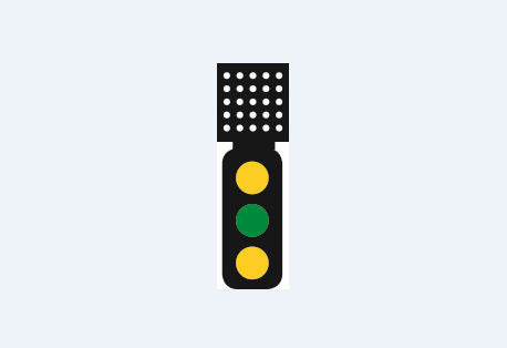 Train-Tech SK5T OO Gauge Signal Kit (Theatre Indicator) 3 Aspect Distant