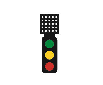 Train-Tech SS4T OO Gauge Sensor Signal (Theatre Indicator) 3 Aspect Distant