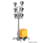 Viessmann 1343 HO/OO Gauge eMotion Portable Lighting Trailer 69-88mm LED White