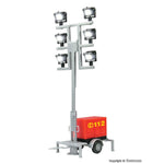 Viessmann 1344 HO/OO Gauge eMotion Fire Brigade Portable Lighting Trailer LED White