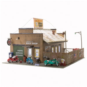 Woodland Scenics BR5045 HO Gauge Deuce's Bike Shop