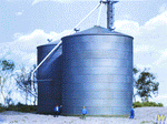 Walthers 933-3123 HO Gauge Big Grain Storage Bin Kit