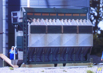 Walthers 933-3128 HO Gauge Grain Dryer Kit
