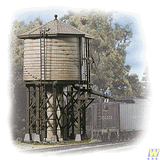 Walthers 933-3531 HO Gauge Wood Water Tank Kit