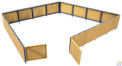 Walthers 933-3632 HO Gauge Corrugated Fence Kit
