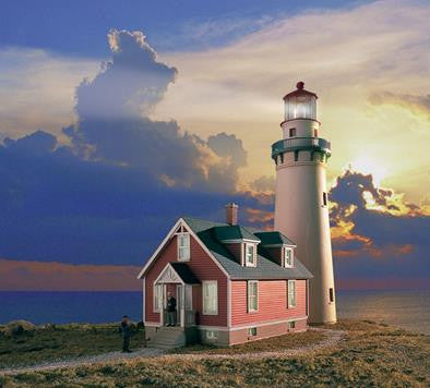 Walthers 933-3663 HO Gauge Rocky Point Lighthouse Kit