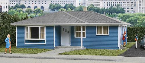 Walthers 933-3775 HO Gauge Framed Ranch Tract House Kit