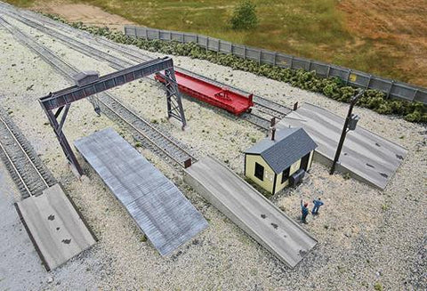 Walthers 933-4048 HO Gauge Piggyback Ramps Kit
