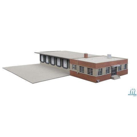 Walthers 933-4131 HO Gauge Cross-Dock Truck Facility Kit
