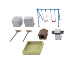 Walthers 949-4200 HO Gauge Back Yard Detail Set Kit