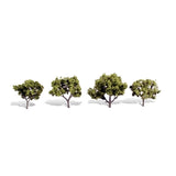 Woodland Scenics TR3503 2" to 3" Early Light Trees (Pk 4)