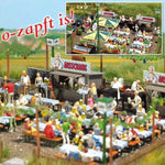 Busch 1046 HO/OO Gauge Beer Garden Kit