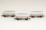 Accurascale 1070-PCV-M OO Gauge APCM Cemflo/PCV Powder Wagon Triple Pack M