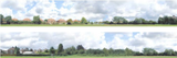 ID Backscenes 107C OO Gauge STANDARD 9" Into the Town (C) Backscene (2x 5')