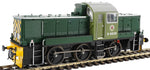 Heljan 1412 OO Gauge Class 14 D9505 BR Green w/Wasp Stripes