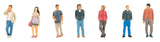 Faller 151661 HO/OO Gauge Young People on the Street Figure Set