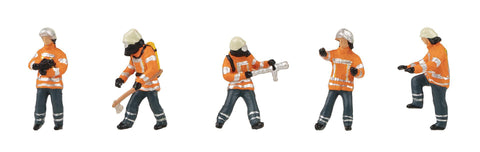 Faller 151680 HO/OO Gauge Fire Fighters Figure Set