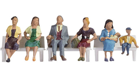 Noch 15533 HO/OO Gauge Sitting People