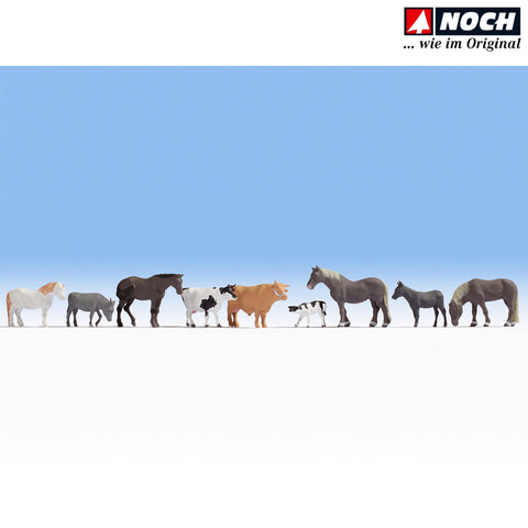 Noch 15713 HO/OO Gauge Farm Animals