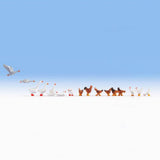 Noch 15772 HO/OO Gauge Chickens and Geese