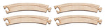 Faller 162120 N Gauge Car System Laser Street 45 Degree Curve R150 (4)
