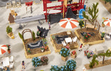 Faller 180342 HO Gauge Garden Centre Exterior Decoration Kit IV