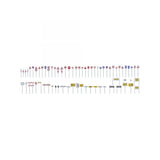 Faller 180534 HO/OO Gauge Set of Road Traffic Signs