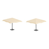 Faller 180862 HO Gauge Rectangular Large Parasols (2) VI