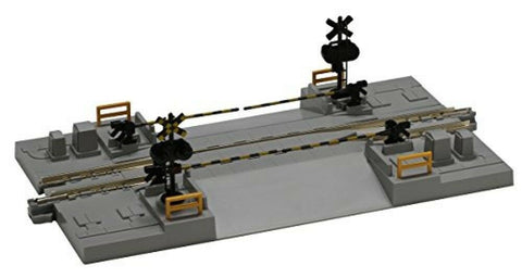 Kato 20-027 N Gauge Unitrack (S124C) Straight Level Crossing Track 124mm