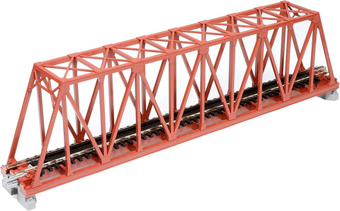 Kato 20-429 N Gauge Unitrack (S248T) Straight Truss Girder Bridge Red/Brown 248mm