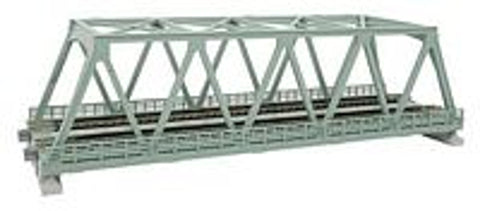 Kato 20-439 N Gauge Unitrack (WS248T) Dual Straight Truss Girder Bridge Green 248mm
