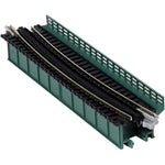 Kato 20-466 N Gauge Unitrack (R448-15T) Curved Girder Bridge Green 15 Degree