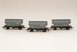 Accurascale 2021STS-B OO Gauge STS PCA Cement Wagon Triple Pack B